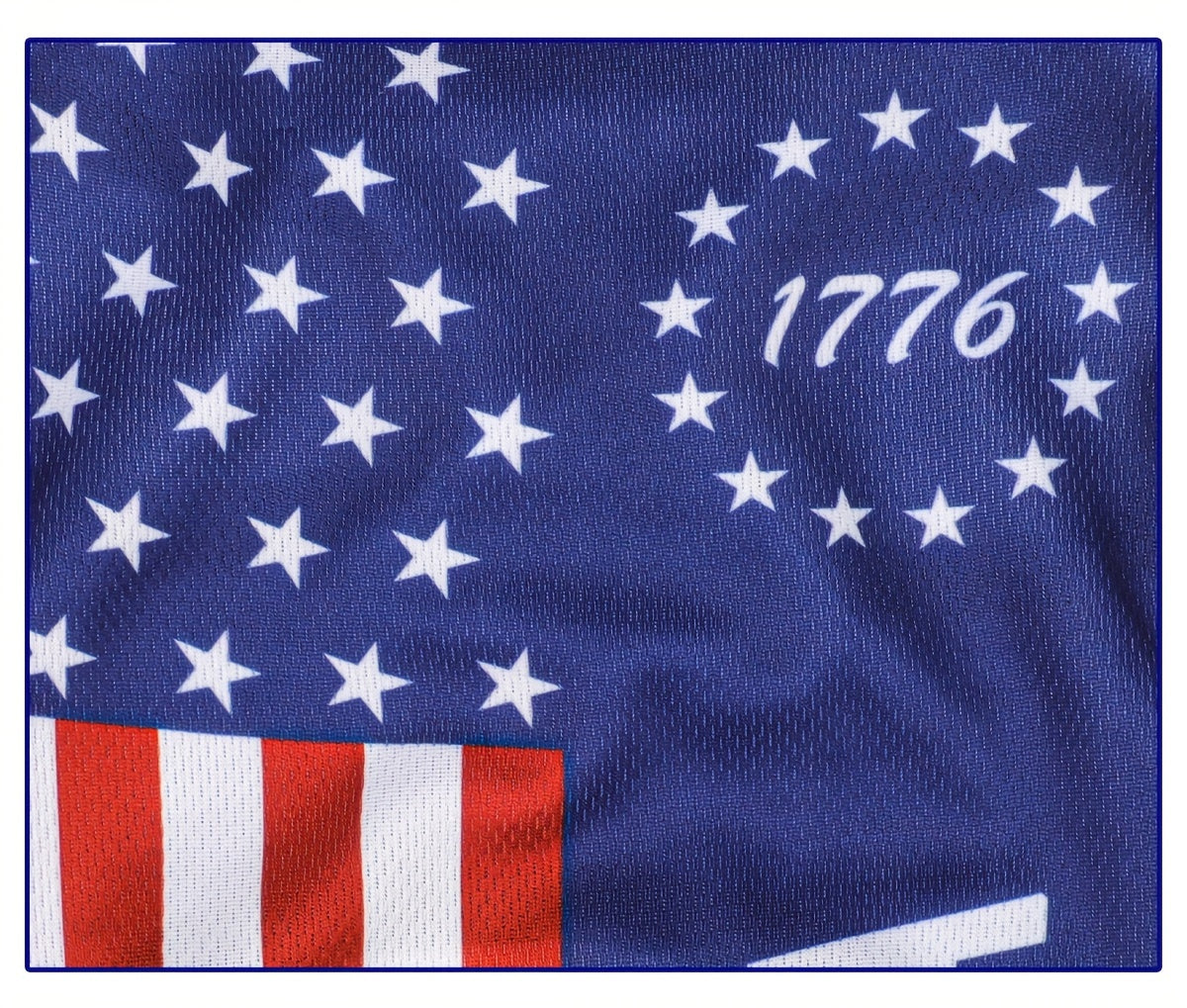 Patriotic Pooch Vest Shirt - Shirts for Small, Medium, Large, Mini & Toy Breeds - Soft Knit Polyester Fabric, Hand Wash Only, National Holiday and Outdoor Fun Pet Apparel with American Flag Design