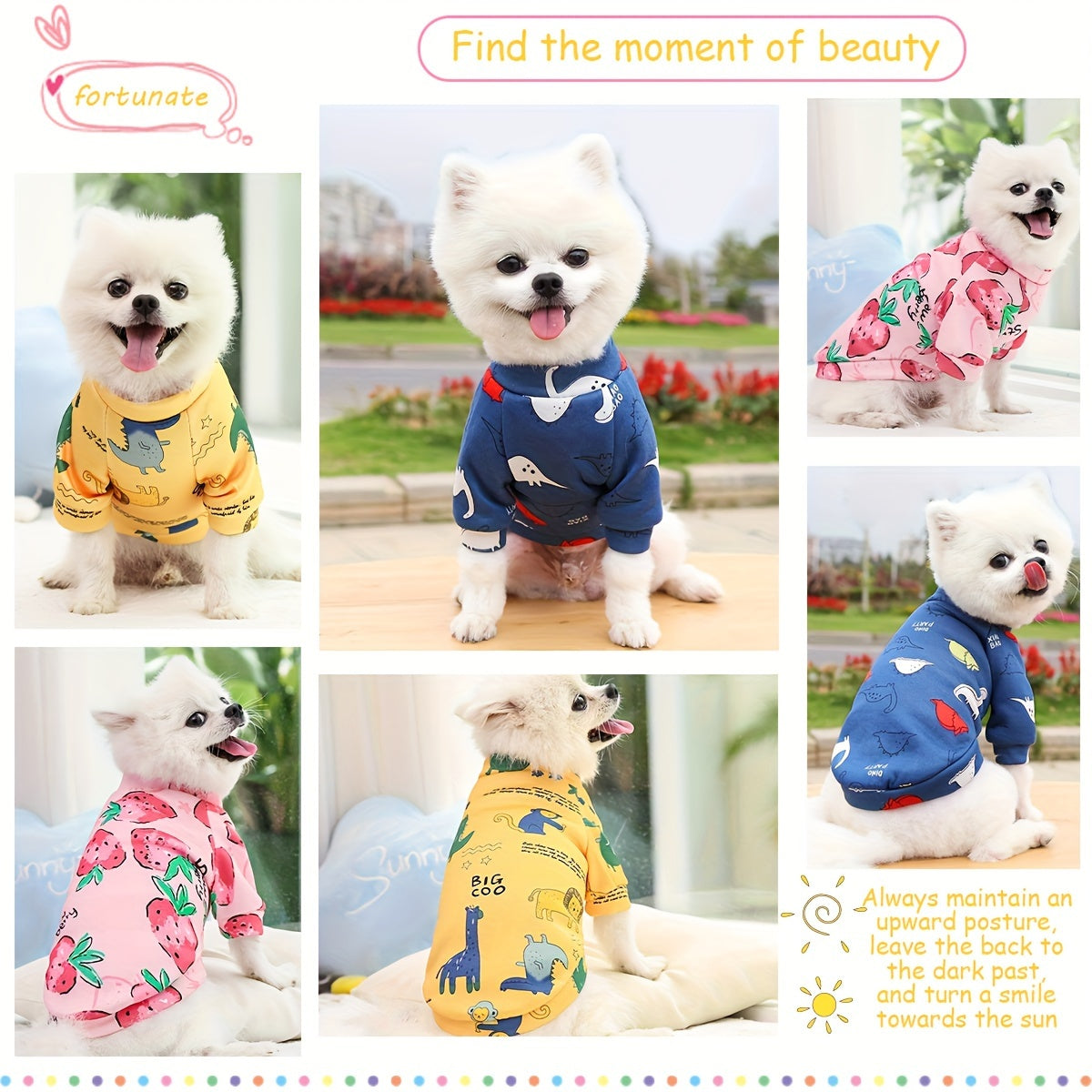 1pc Cozy Dog Sweatshirt - Winter And Spring Pet Apparel For Small & Medium Dogs - Keep Your Furry Friend Warm And Stylish