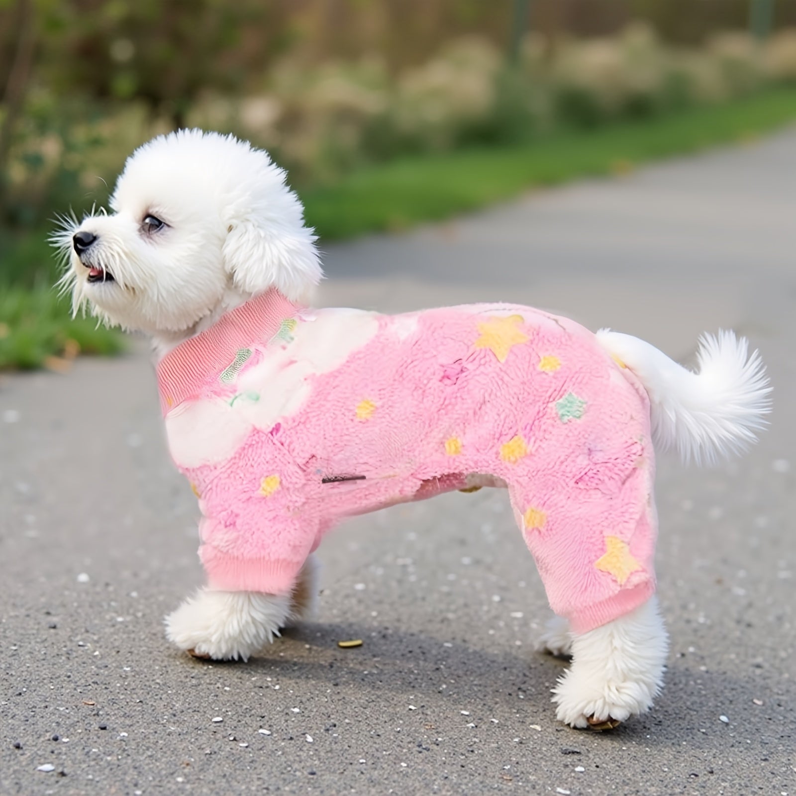 Dog Pajamas For Small Dogs, Fall Winter Dog Pjs Cute Extra Small Puppy Clothes, 4 Legs Dog Sweater Jumpsuit, Soft & Stretchy Dog Onesies Pet Apparel Outfits For Chihuahua Yorkie Cat