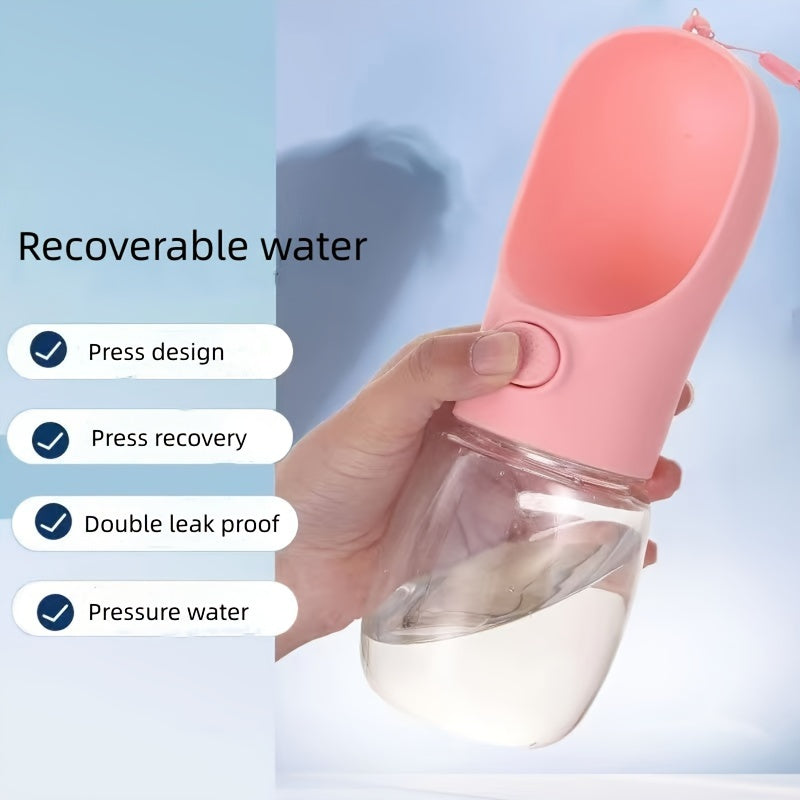 Portable Dog Water Bottle, Pet Accompanying Cup For Easy Feeding Drinking Supply