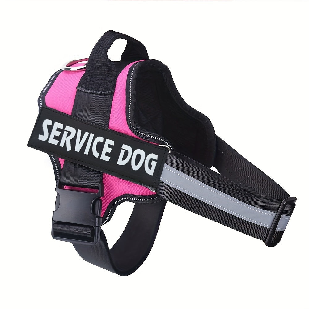 Reflective Dog Vest Breathable Adjustable Pet Harness
