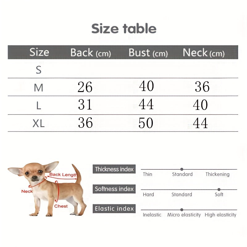 "I Love My Dad" Soft Fleece Dog Sweater with Leash - Comfortable Pullover Pet Apparel for Small to Medium Dogs and Cats, Durable Breathable Fabric, Perfect for Chihuahuas, Yorkies, Shih Tzus, Pomeranians, Bichon Frise, French