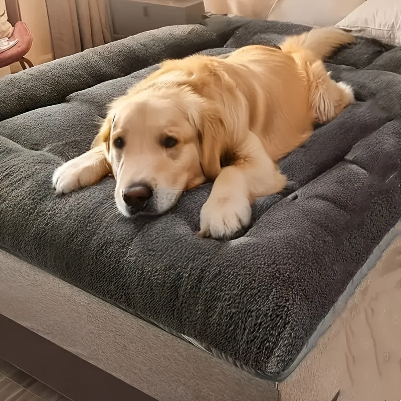 Extra-Large Plush Dog Sofa Bed