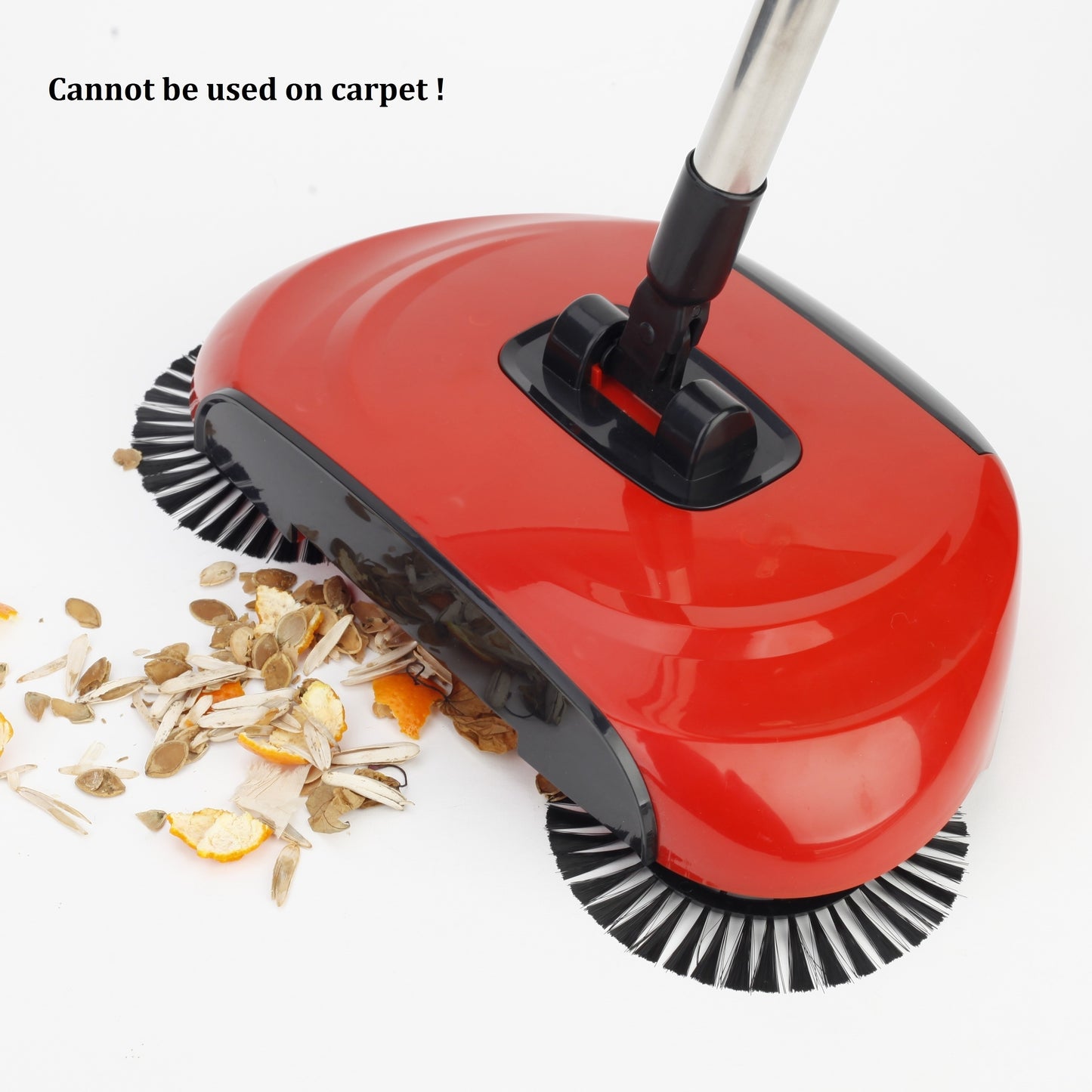 1set, 3 In 1 Multifunctional Hand Push Sweeper, Vacuum Cleaner, Hand Push Sweeping And Moping Machine, To Remove Garbage, Pet Hair And Dust, Dry And Wet Use, Suitable For Hardwood Ceramic Tiles, With 1/2/5/10 Cloth, Cleaning