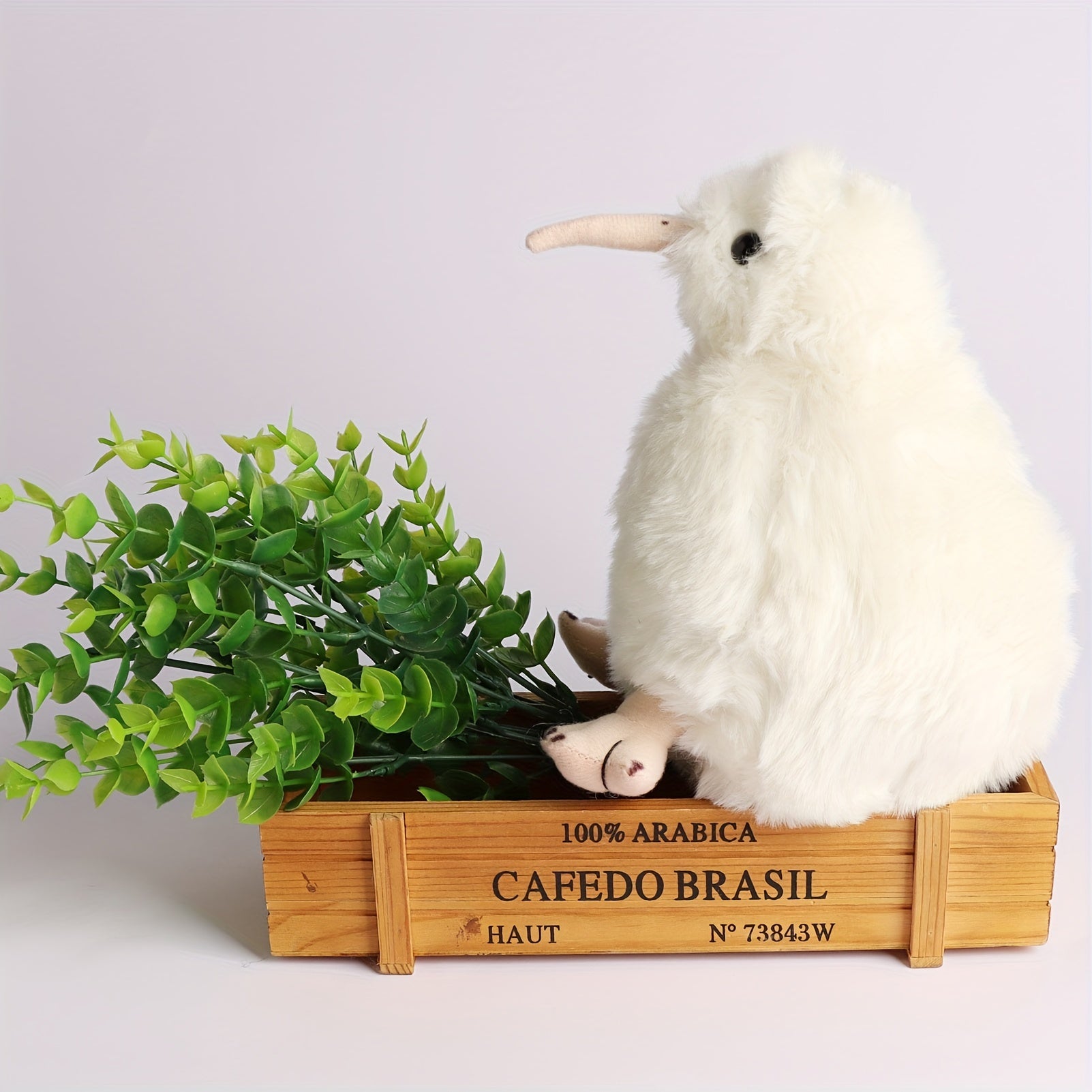 20cm/7.87in Lifelike Kiwi Bird Plush Toy Cute Stuffed Animal Toy for Youngsters Youngsters Doll Soft Cartoon Pillow Lovely Birthday Gift