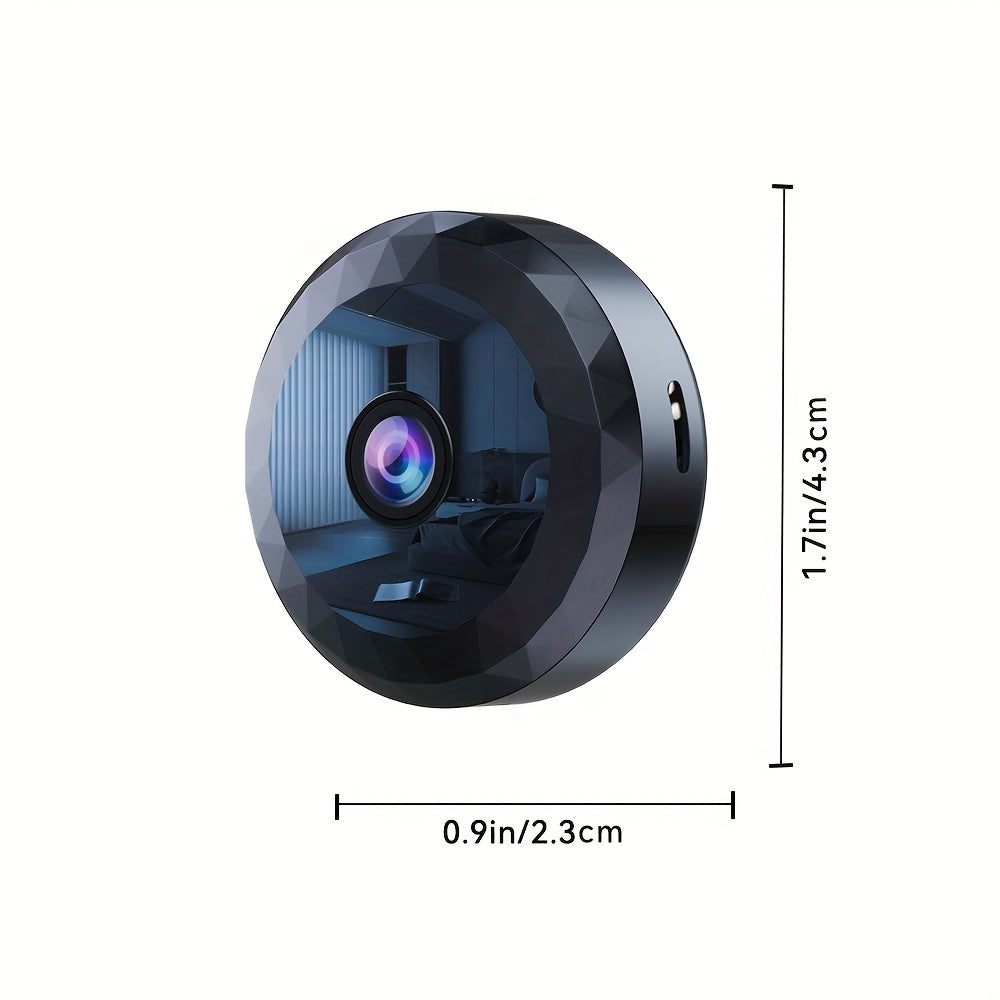 Mini WiFi Camera - Portable Hidden Nanny Cam with Night Vision, Motion Detection - Home Security Cameras for Indoor Outdoor Pet