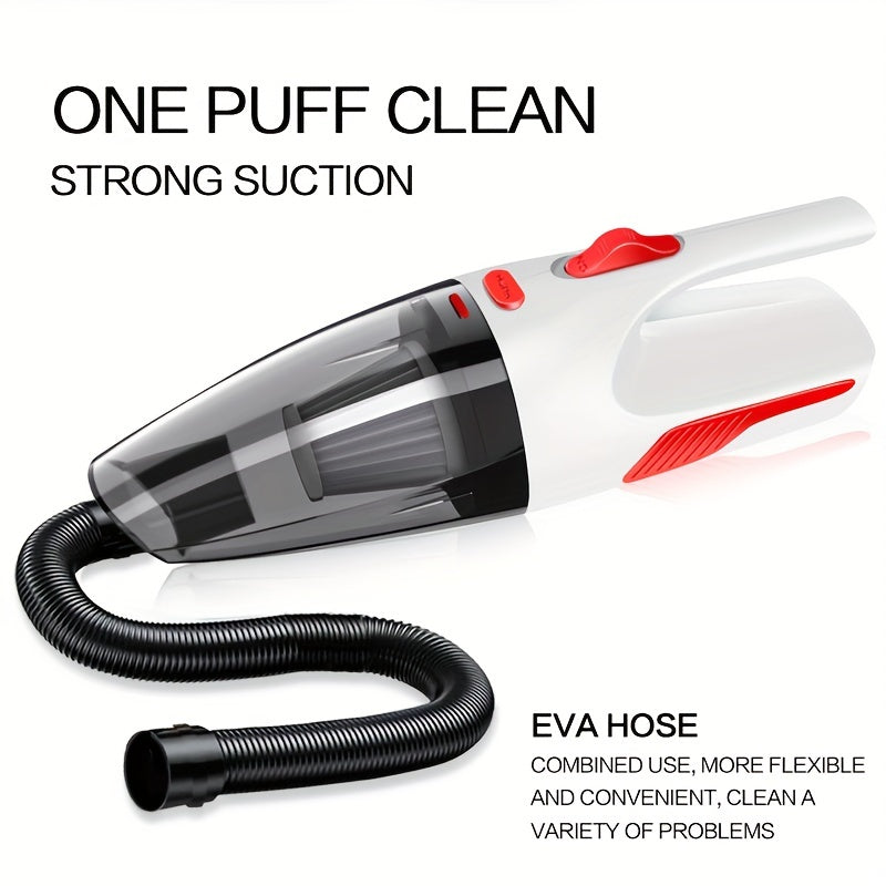 Mini Handheld High-Power Car Vacuum Cleaner, Car Dust Removal And Cleaning Products, Easy-To-Clean Pet, Handheld Vacuum Cleaner, Car Vacuum Cleaner, Without Battery