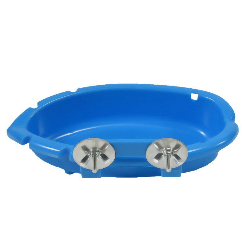 Hanging Bird Bath Tub for Parrot Cage - Easy to Clean and Durable Bird Bathing Box - For Parrots - Suitable for Daily Bathing - Perfect Gift for Bird Lovers