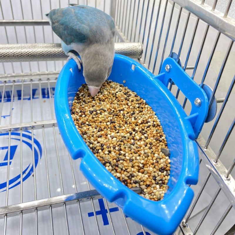 Hanging Bird Bath Tub for Parrot Cage - Easy to Clean and Durable Bird Bathing Box - For Parrots - Suitable for Daily Bathing - Perfect Gift for Bird Lovers