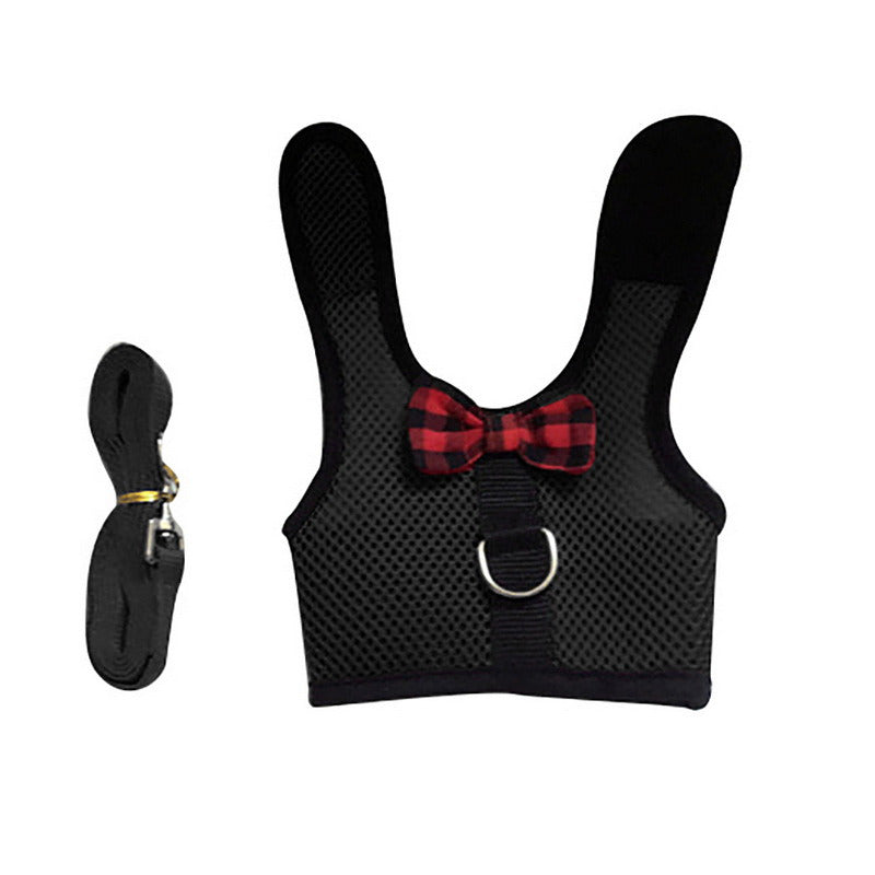 Exclusive Rabbit Leash and Hamster Chest Harness Paired with Stylish Rabbit Clothes for Safe and Fashionable Pets