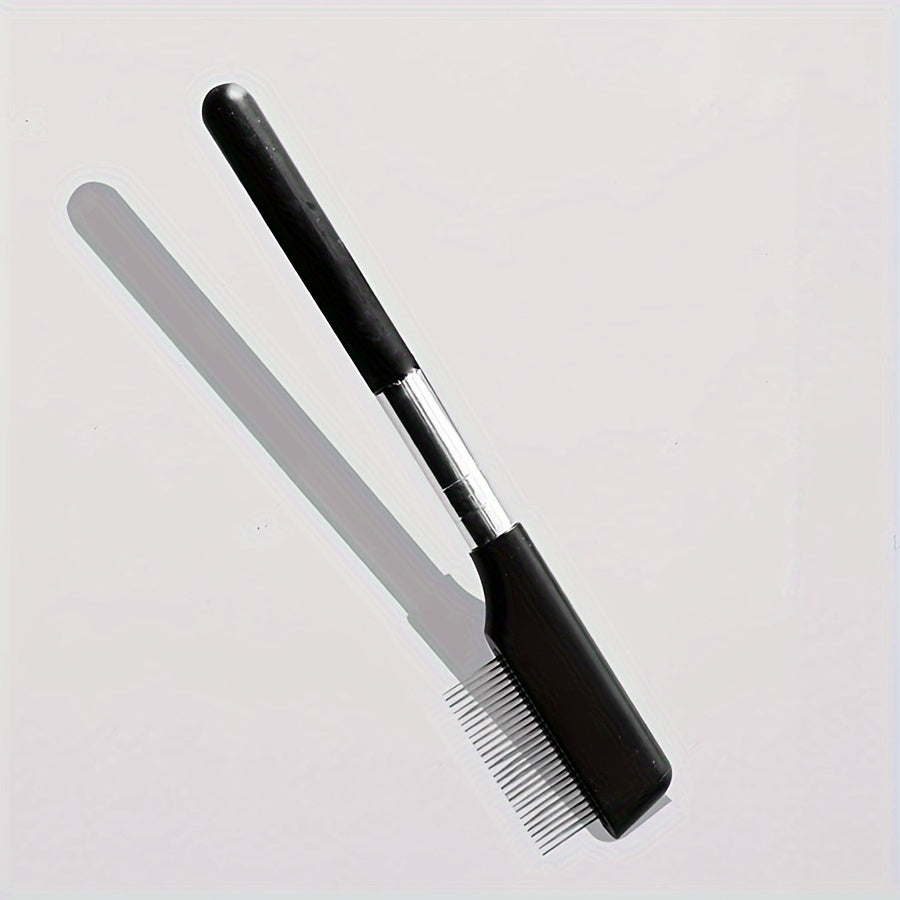 Pet Grooming Kit: Tear Stain Remover Comb & Hair Trimming Scissors - Ambidextrous, Ideal for Dogs and Cats