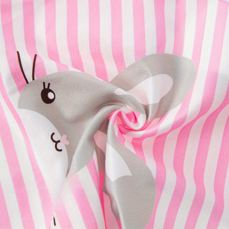 6pcs Adorable Cartoon Character Print Pet Apparel - Shirts for Small and Medium Dogs and Cats with Breathable Striped Vest T-Shirt Design, Comfortable Wear for Everyday Use