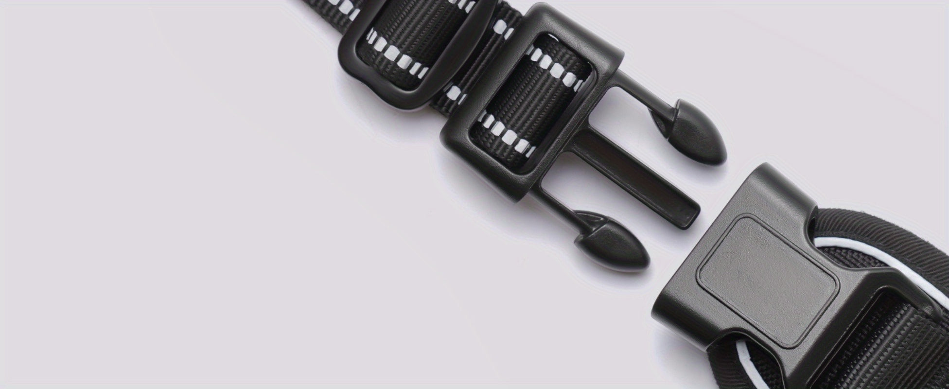 1pc Escape-Proof Dog Harness, Reflective No-Pull Pet Harness with 2 Metal Rings and Easy Control Handle, Adjustable and Comfortable Soft Padded Dog Vest for Easy Walking, Black