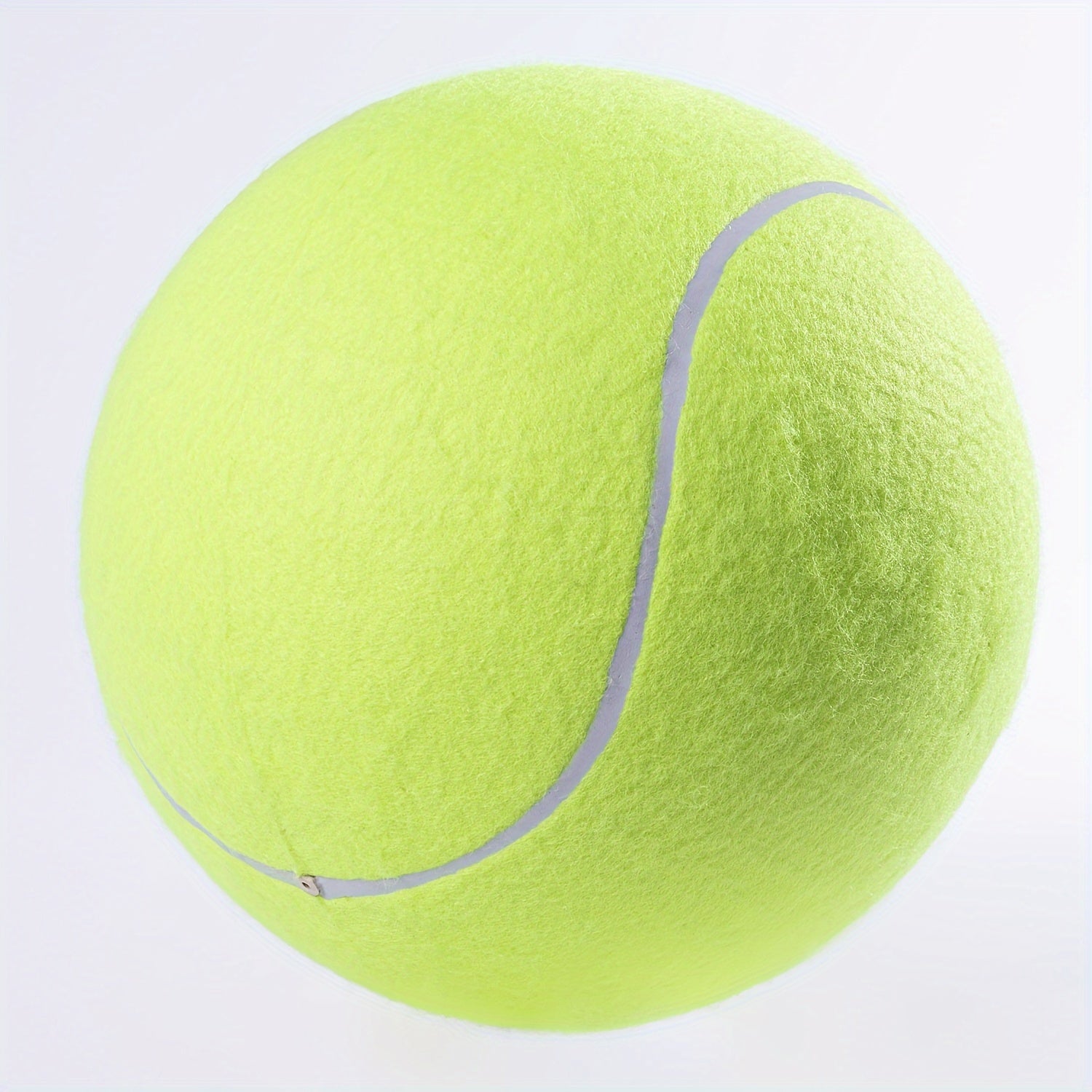 1pc Interactive Giant 9.5" Dog Tennis Ball -Durable, Bouncy, Training Aid For Small To Medium Breeds, Pet Toys Funny Outdoor Sports Ball, Encouraging Active Playtime And Exercise, Perfect For Pet Owners Shipped Deflated