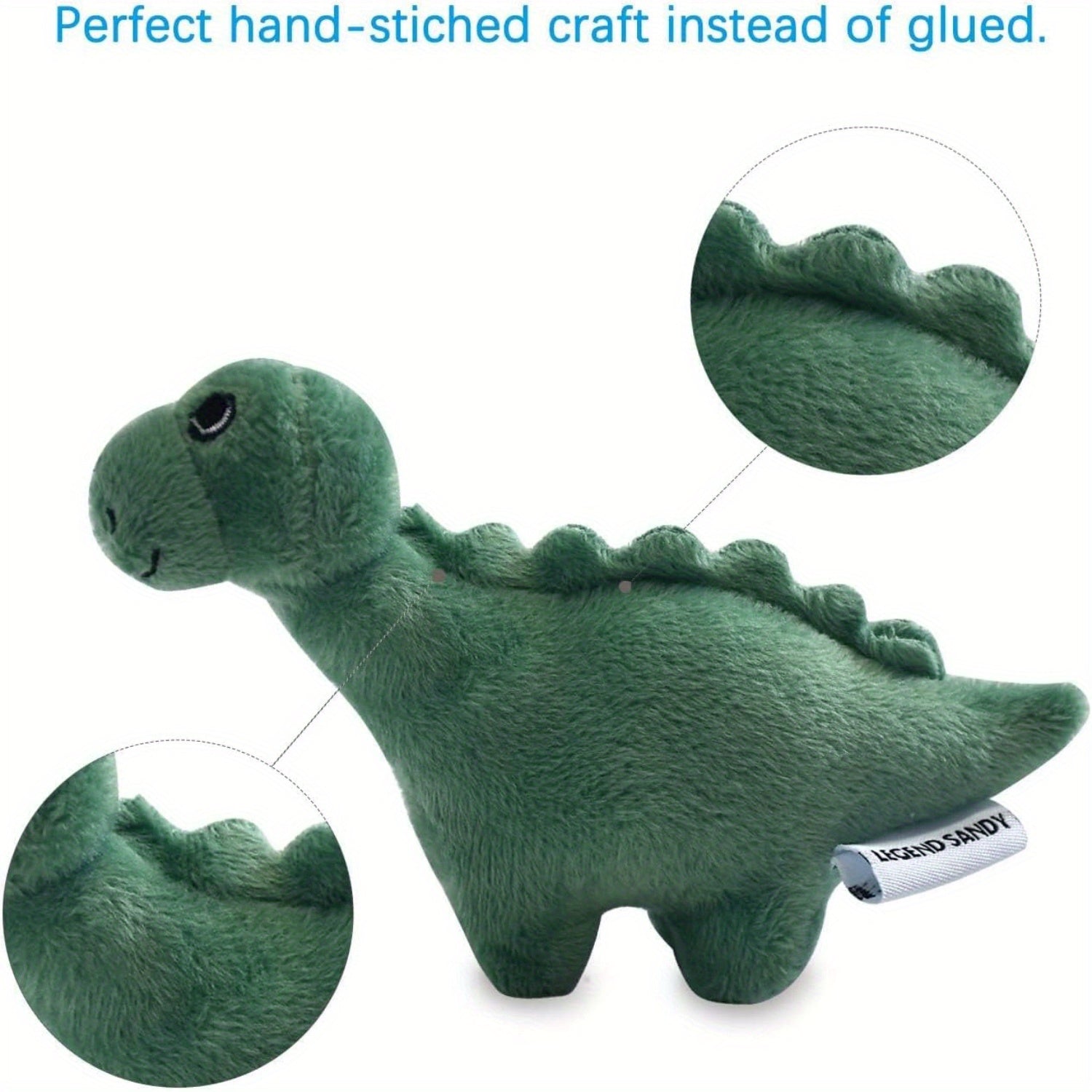 3/12 Dog Toys Bulk With Squeakers, Cute Soft Pet Toy For Small Medium Size Dogs, Magic Props Small Stuffed Puppy Chew Toys, SANDY Squeaky Plush Dog Toy Pack For Puppy