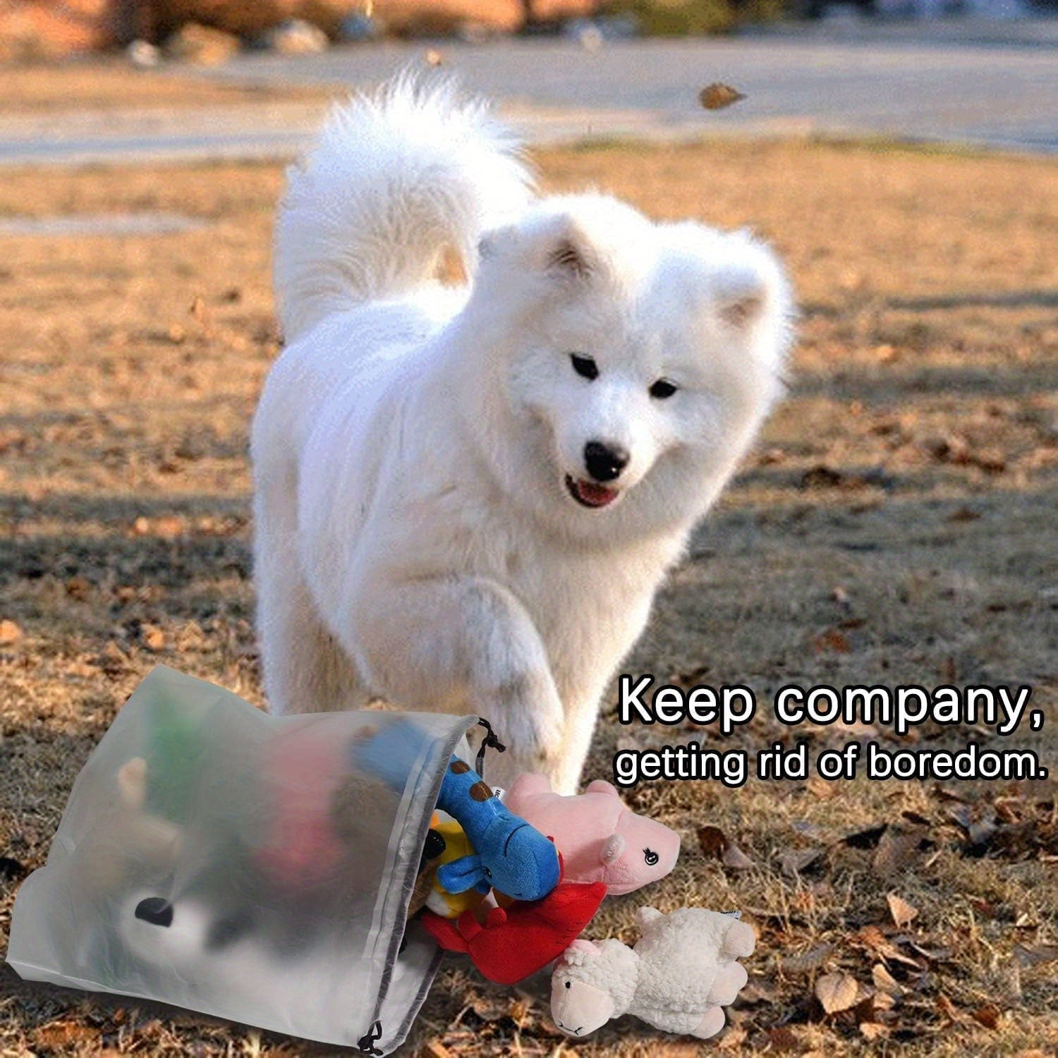 3/12 Dog Toys Bulk With Squeakers, Cute Soft Pet Toy For Small Medium Size Dogs, Magic Props Small Stuffed Puppy Chew Toys, SANDY Squeaky Plush Dog Toy Pack For Puppy