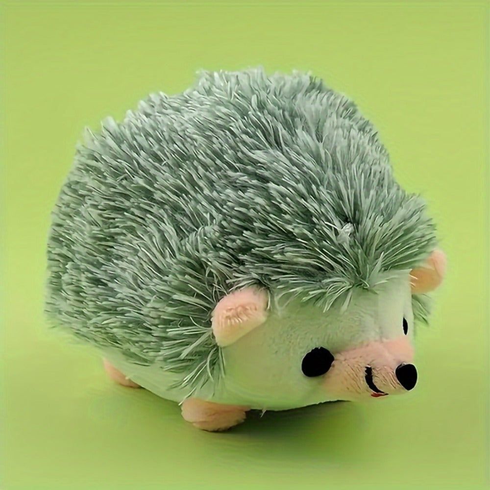 Durable Plush Hedgehog 1pc Plush Toy for Pets - Interactive Chew Toy for Long-Lasting Play, Suitable for All Breed Sizes