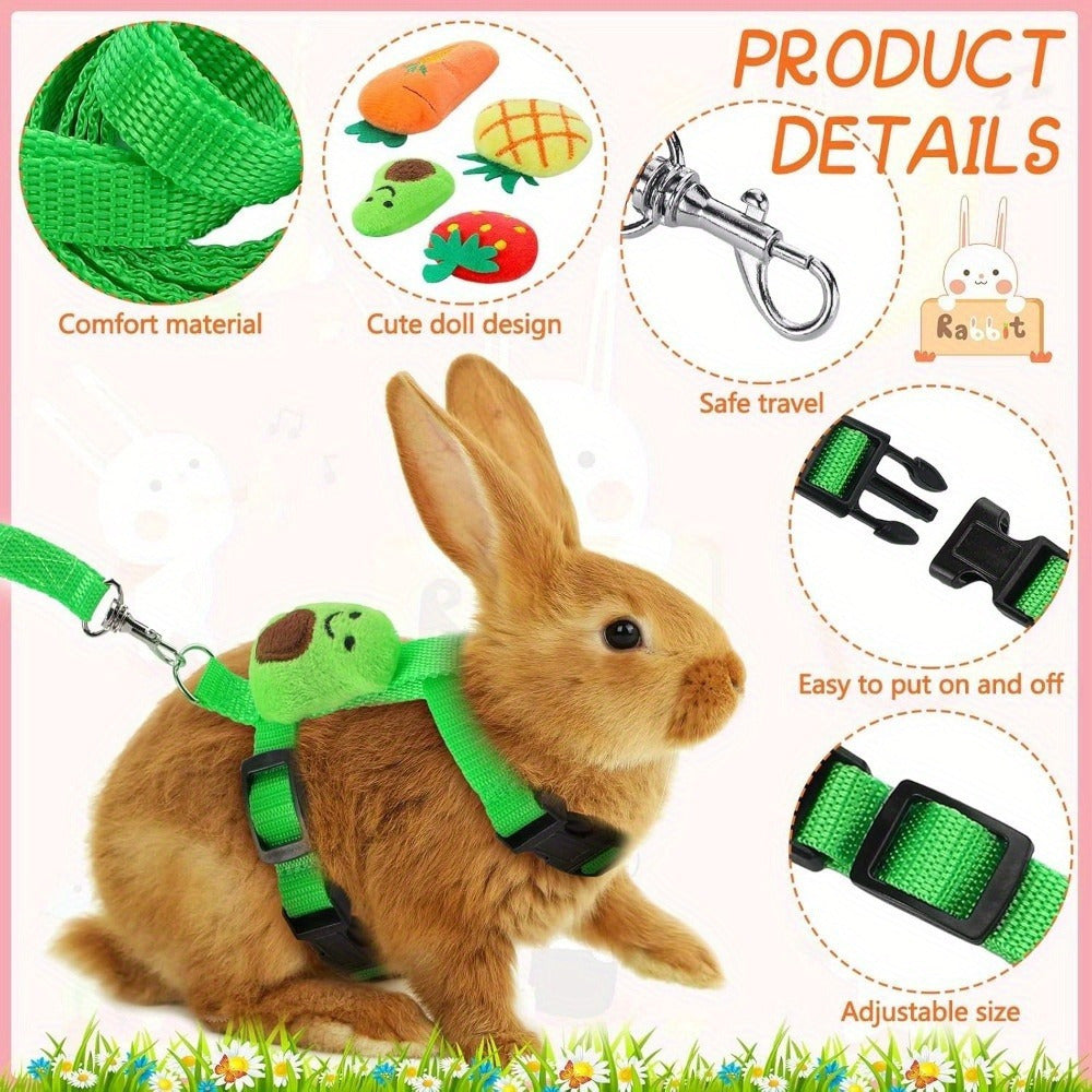 Adjustable Small Pet Harness Rope