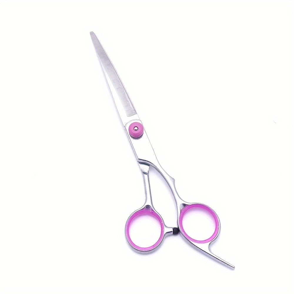 Pet Scissors Dog Grooming Scissors Set 5-in-1 Grooming Curved Scissors Pet Grooming Scissors with Grooming Comb Suitable for Dogs and Cats