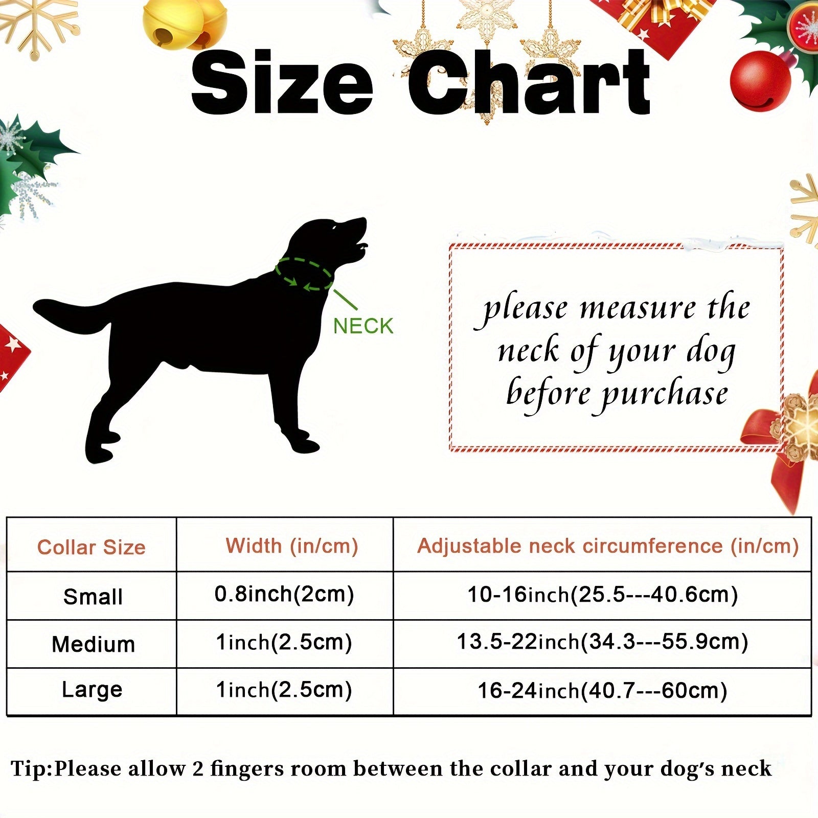 Festive Christmas Dog Collar with Santa & Snowman Prints - Adjustable, Soft Cotton Pet Collar for Small to Large Breeds - Includes D-Ring for Leash Attachment
