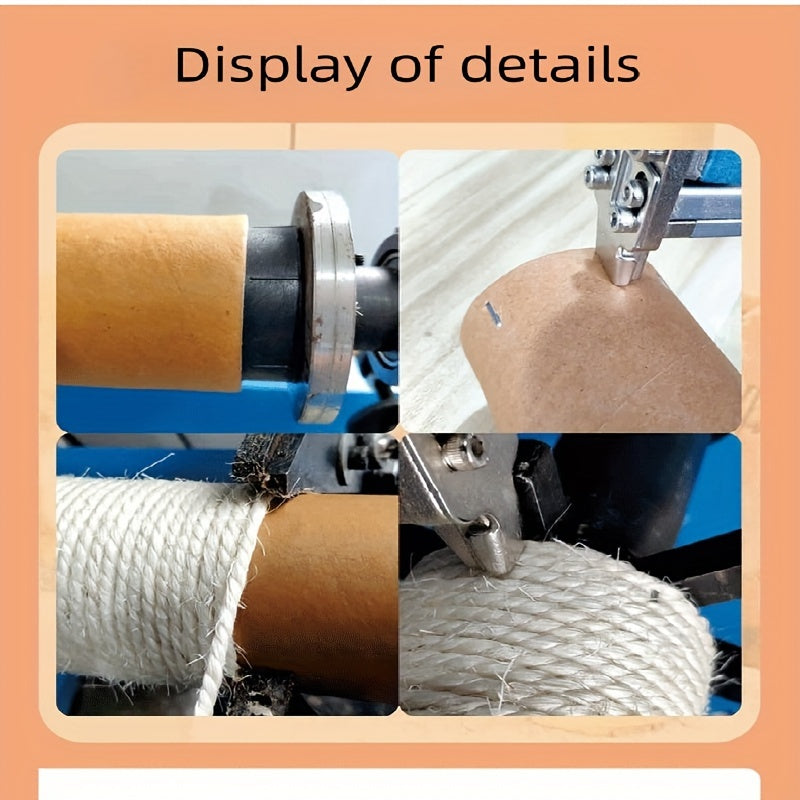 Cat Scratching Post, DIY Sisal Rope Cat Scratching Rod Toy For Indoor Cats, Pet Furniture Accessories