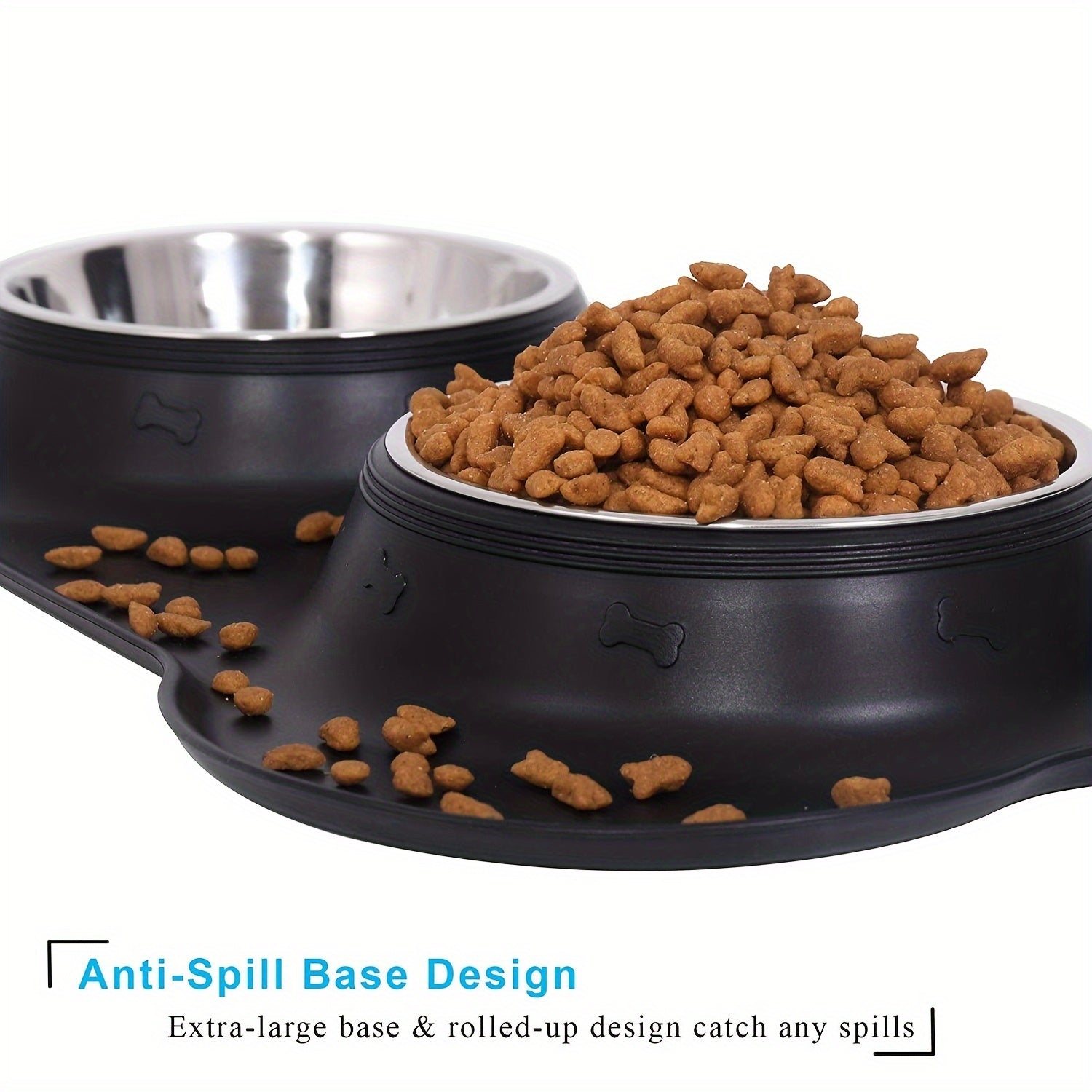 2-in-1 Dog Feeding & Watering Station