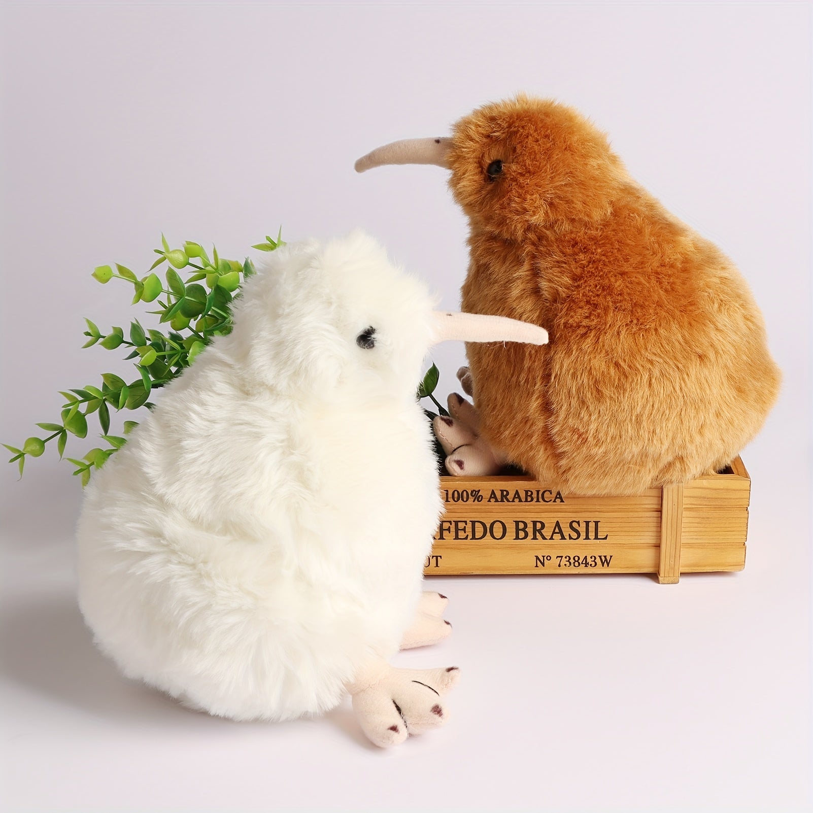 20cm/7.87in Lifelike Kiwi Bird Plush Toy Cute Stuffed Animal Toy for Youngsters Youngsters Doll Soft Cartoon Pillow Lovely Birthday Gift