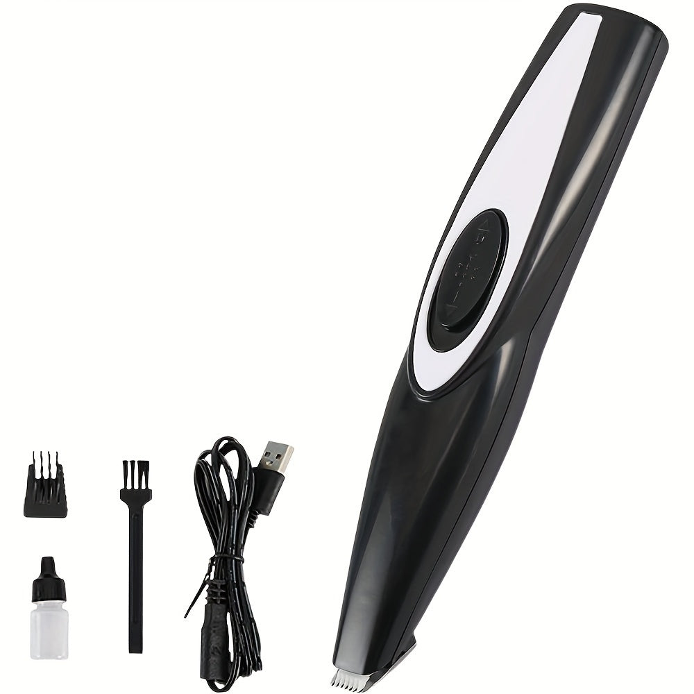 Pet Hair Clipper Dog Grooming Clipper Kit USB Rechargeable Dog Cat Shaver Clipper Cordless Electric Quiet Pet Grooming Tool