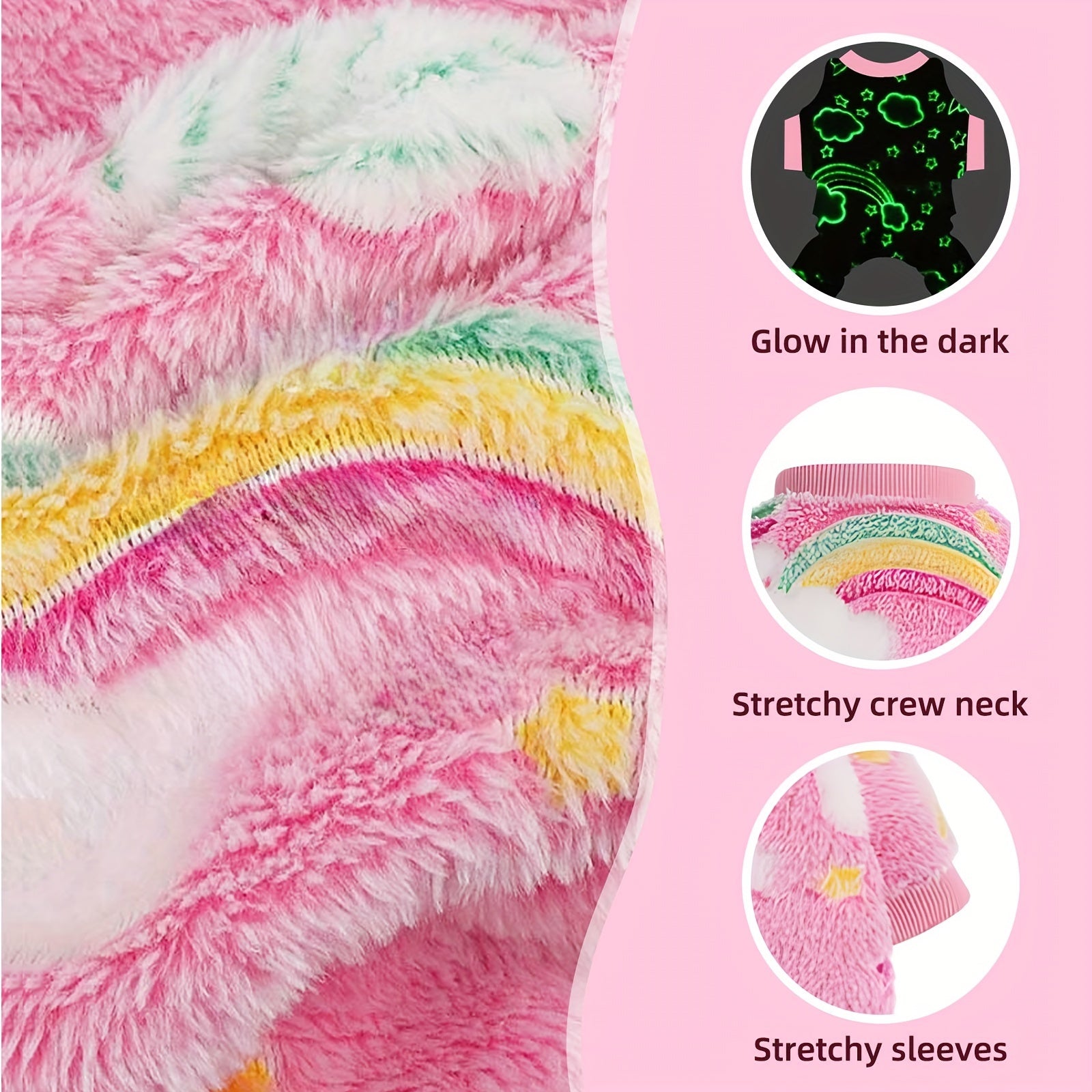 Dog Pajamas For Small Dogs, Fall Winter Dog Pjs Cute Extra Small Puppy Clothes, 4 Legs Dog Sweater Jumpsuit, Soft & Stretchy Dog Onesies Pet Apparel Outfits For Chihuahua Yorkie Cat