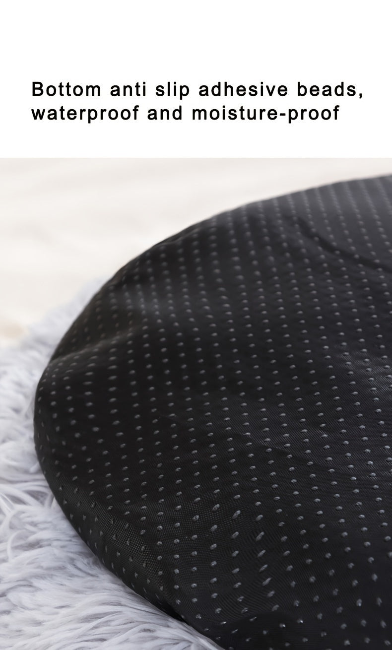Plush Pet Bed, Donut Dog Bed Round Cat Cushion Bed, Warm Pet Bed For Indoor Dogs & Cats, Soft Comfortable Dog Cushion Bed
