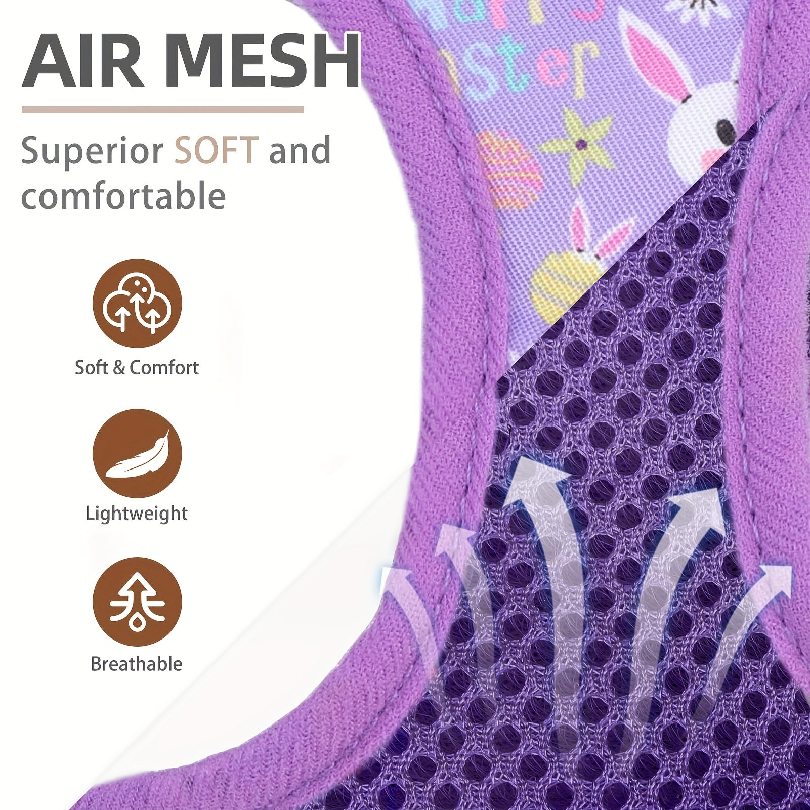 Adjustable Dog Harness Collar And Leash Set For Small Dogs