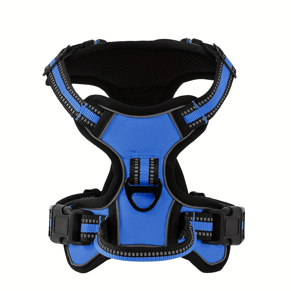 Ultimate Comfort Pet Harness - Adjustable Soft Padded No-Choke Reflective Vest with Easy Control Handle, 2 Leash Clips, and Breathable Oxford Fabric for Small, Medium, and Large Dogs