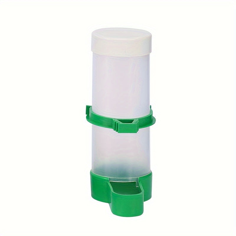 Two-Pack Bird Feeder, Automatic Feeder for Parrots, Birdcage Waterer, Waterer for Small and Medium Parrots
