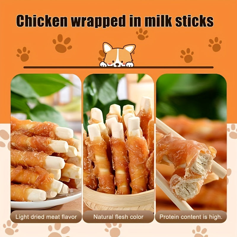 Dog Snacks, Cat Snacks, Duck Meat, Chicken, Milk Stick, Duck Meat, Chicken Breast, Molar Teeth Cleaning Stick, Dog Calcium Supplement And Vitamin Supplement Are Suitable For Pets, Cats And Dogs.