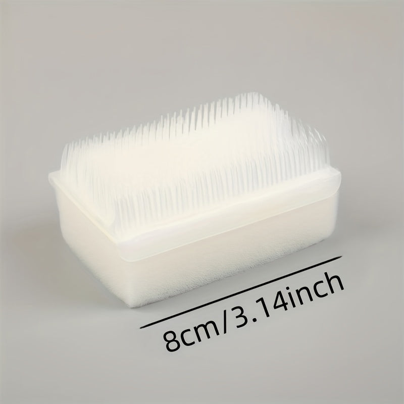 1pc Soft Bristle Cat Tongue Sensory Brush - Analogous to a Mother Cat's Tongue, Comforting Pet Grooming Tool, Non-Electric Plastic, Ideal for Styling & Soothing Cats