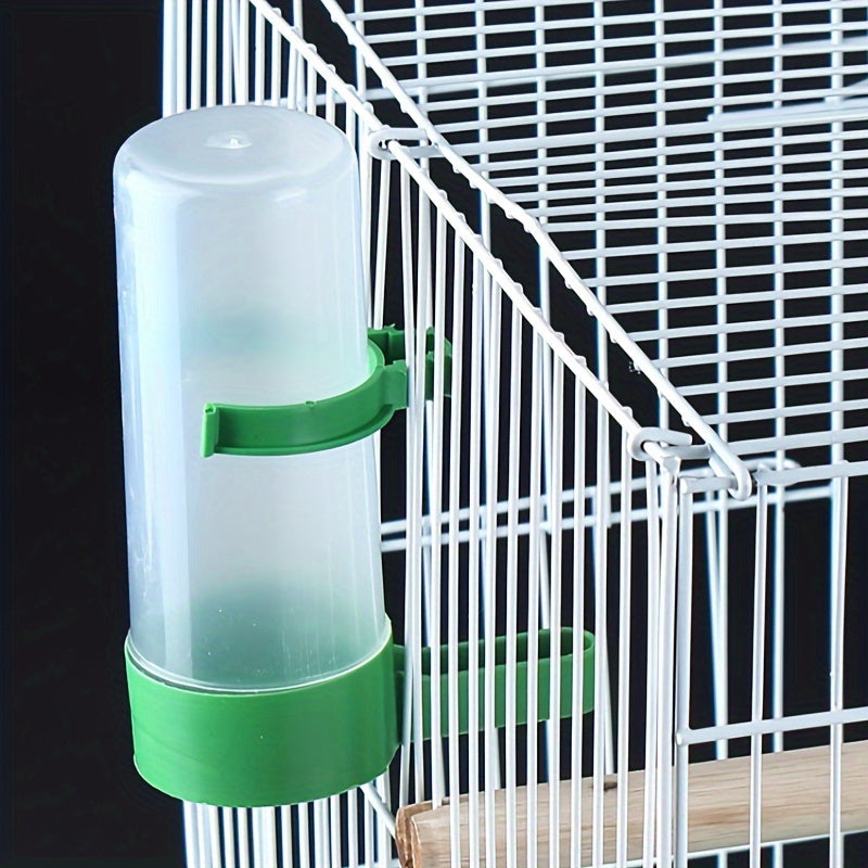 Two-Pack Bird Feeder, Automatic Feeder for Parrots, Birdcage Waterer, Waterer for Small and Medium Parrots