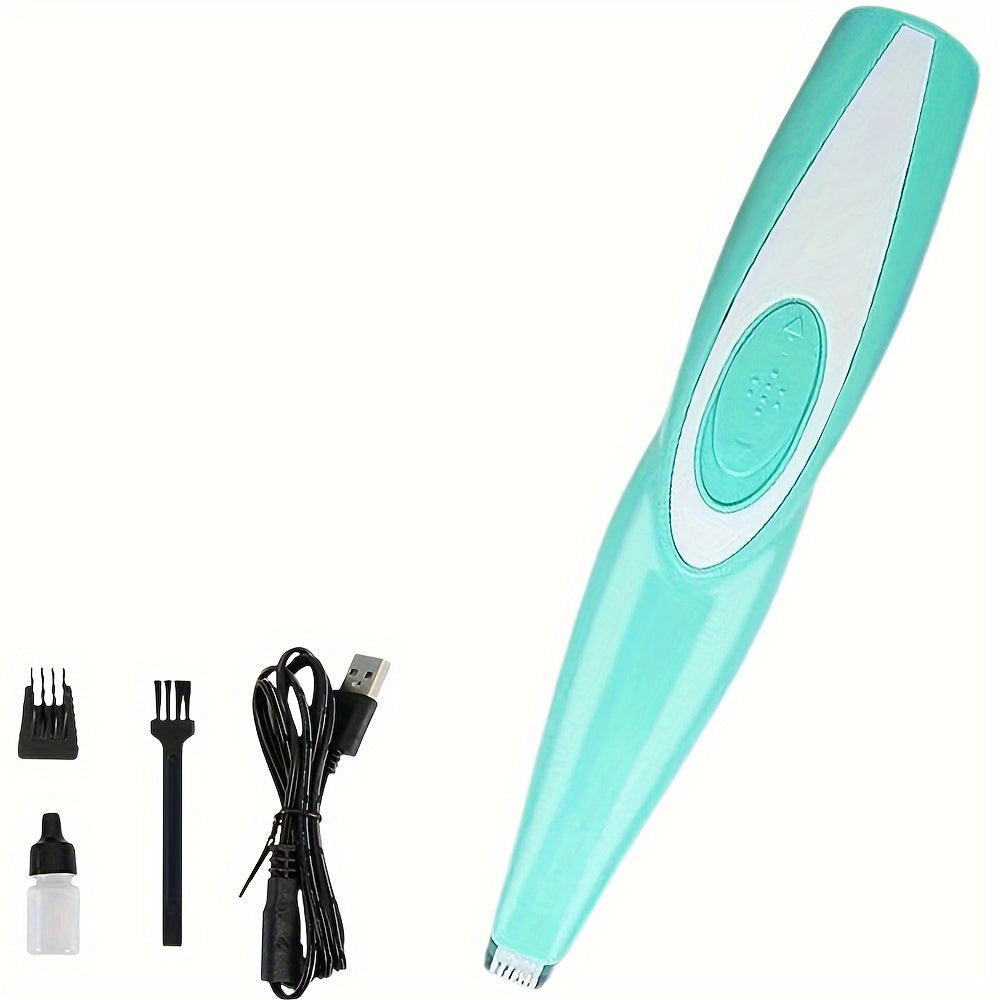 Pet Hair Clipper Dog Grooming Clipper Kit USB Rechargeable Dog Cat Shaver Clipper Cordless Electric Quiet Pet Grooming Tool