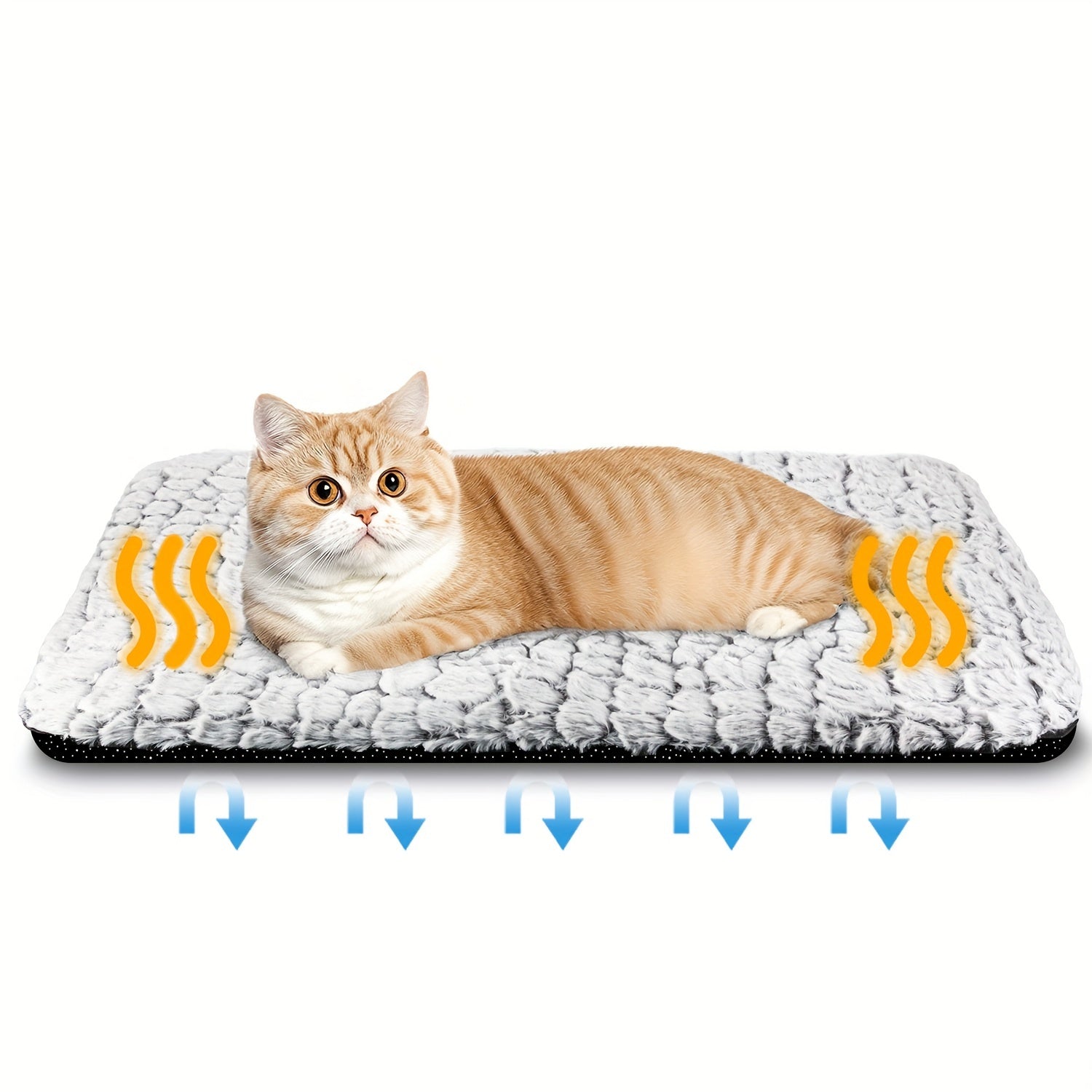 CozyHeat Self-Warming Pet Bed - Crate Pads for Cats and Dogs with Super Soft Heated Mat, Non-Slip Bottom, and Indoor/Outdoor Versatility - Perfect for Cold Winter Nights