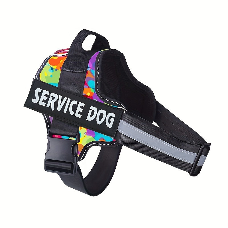 Reflective Dog Vest Breathable Adjustable Pet Harness