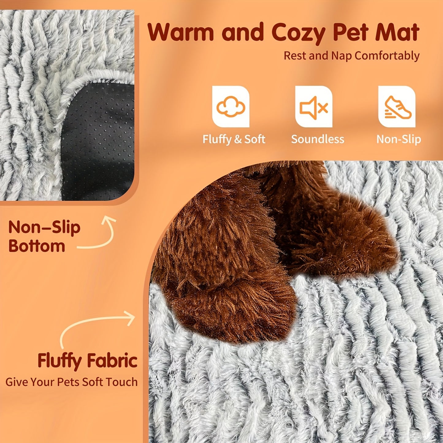 Self Heating Dog Cat Pad Self Warming Cat Bed Thermal Dog Cat Mat For Outdoor And Indoor Large Kittens Small Puppy Pets