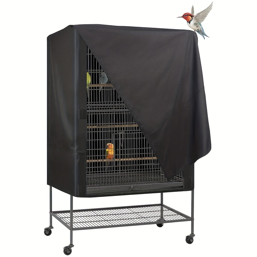 Birdcage Cover for Blocking Light and Ventilation, Nighttime Bird Pet Cage Cover, Suitable for Pets Cats, Ferrets, Totoro, Parrots and Other Small Animals