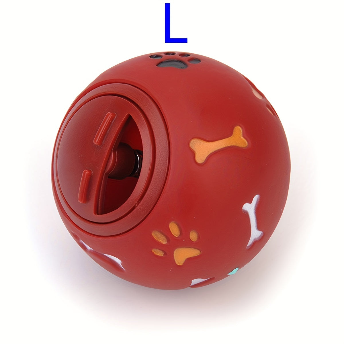 1pc Interactive Pet Toy Ball - Interactive Dog Chew Toy for Long-Lasting Fun, Leak Food Puzzle to Challenge and Engage, Intelligent Training Tool for Mental Stimulation - Essential Dog Toy Supplies for Pet Owners