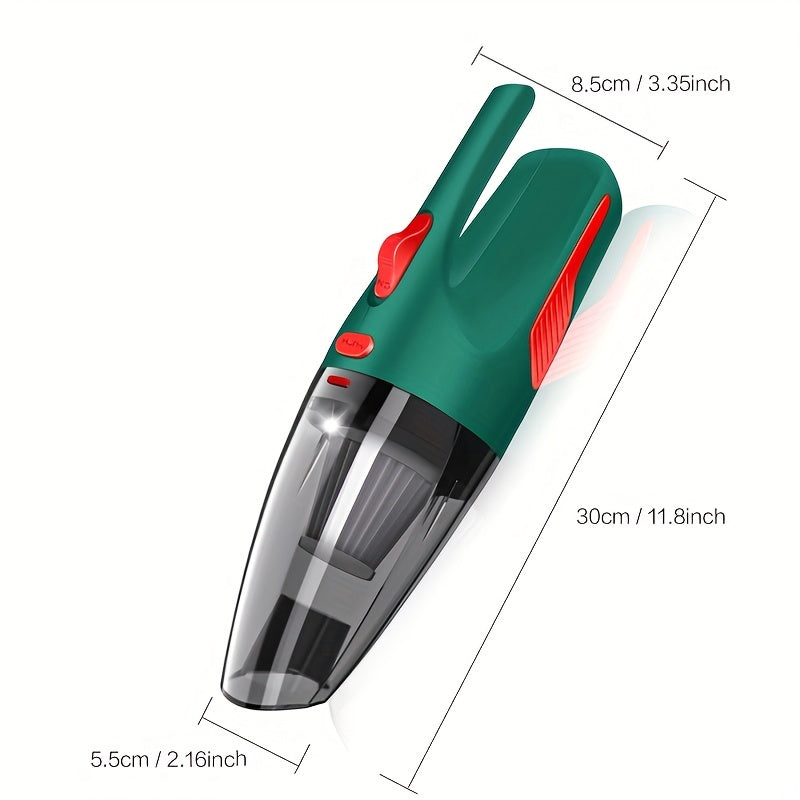 Mini Handheld High-Power Car Vacuum Cleaner, Car Dust Removal And Cleaning Products, Easy-To-Clean Pet, Handheld Vacuum Cleaner, Car Vacuum Cleaner, Without Battery