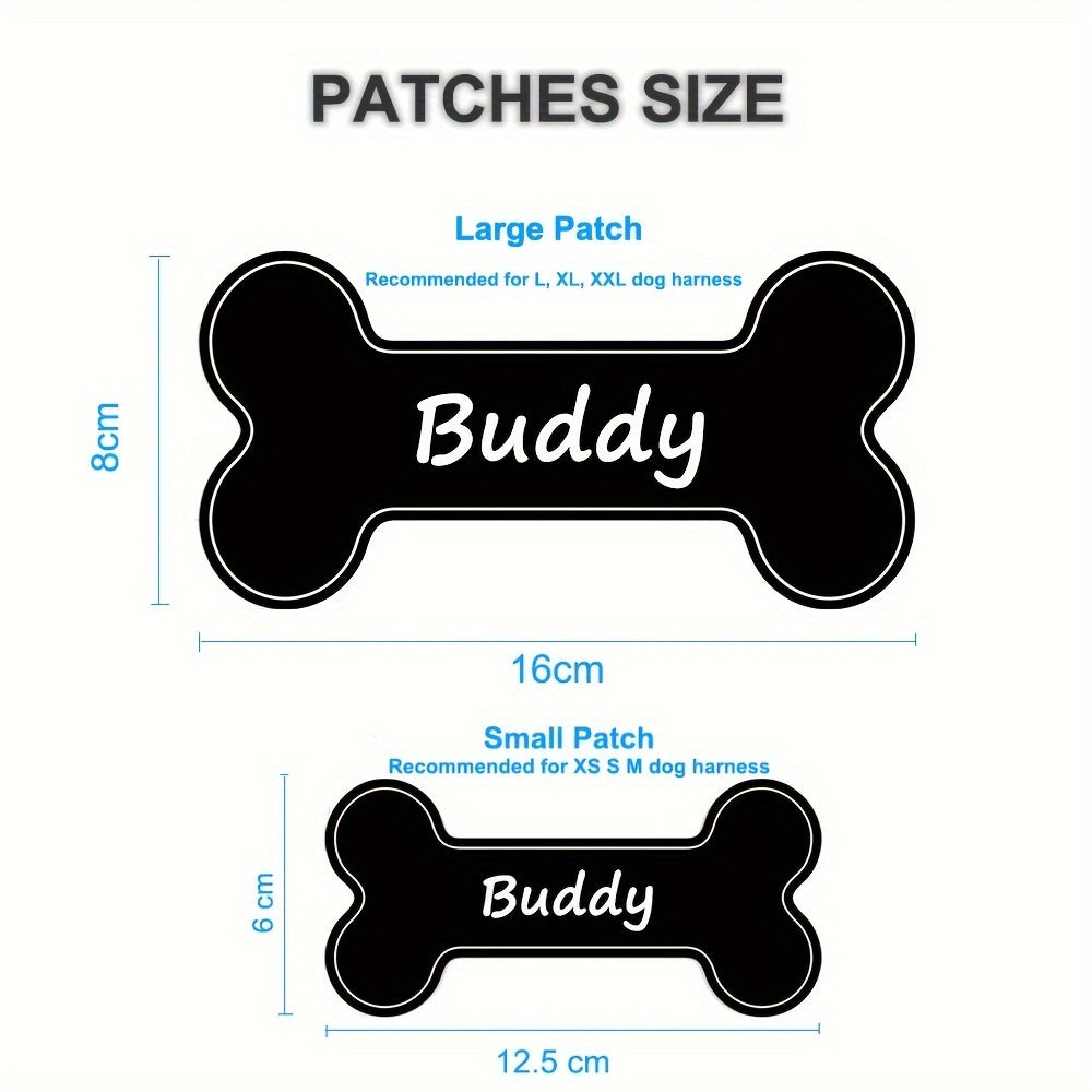 Personalized Dog Harness NO PULL Breathable Pet Harness Vest With Lovely Custom Patch Harness For Small Medium Large Dogs