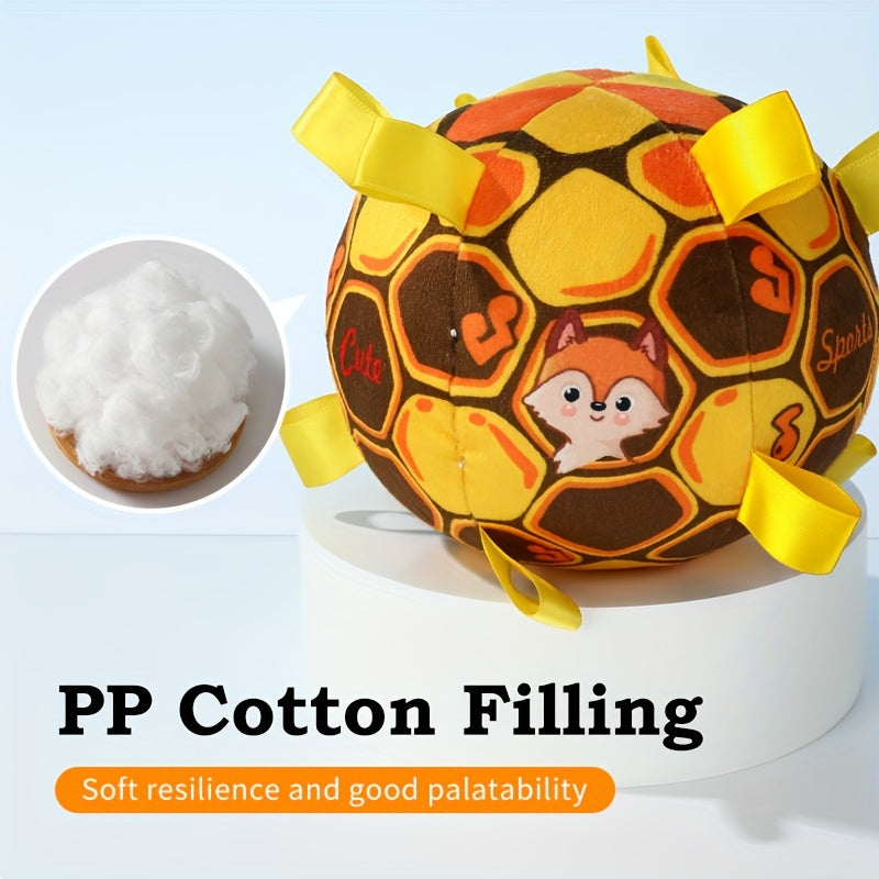 Durable Pet Toy Ball For Dog & Cat With Straps, Dog Chewing Ball Toy For Training Playing Teeth Cleaning, Interactive Fetch Pet Toy For Small Medium Large Dogs