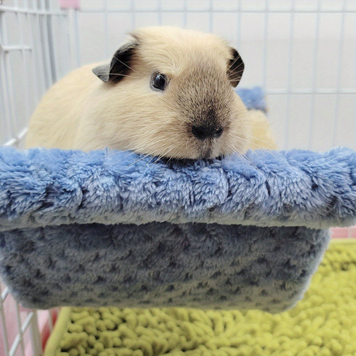 Double Layer Winter Warm Rat Hammock - Cozy Hanging Nest Bed for Guinea, Rats, And Chinchillas - Cage Accessories for Small Pets