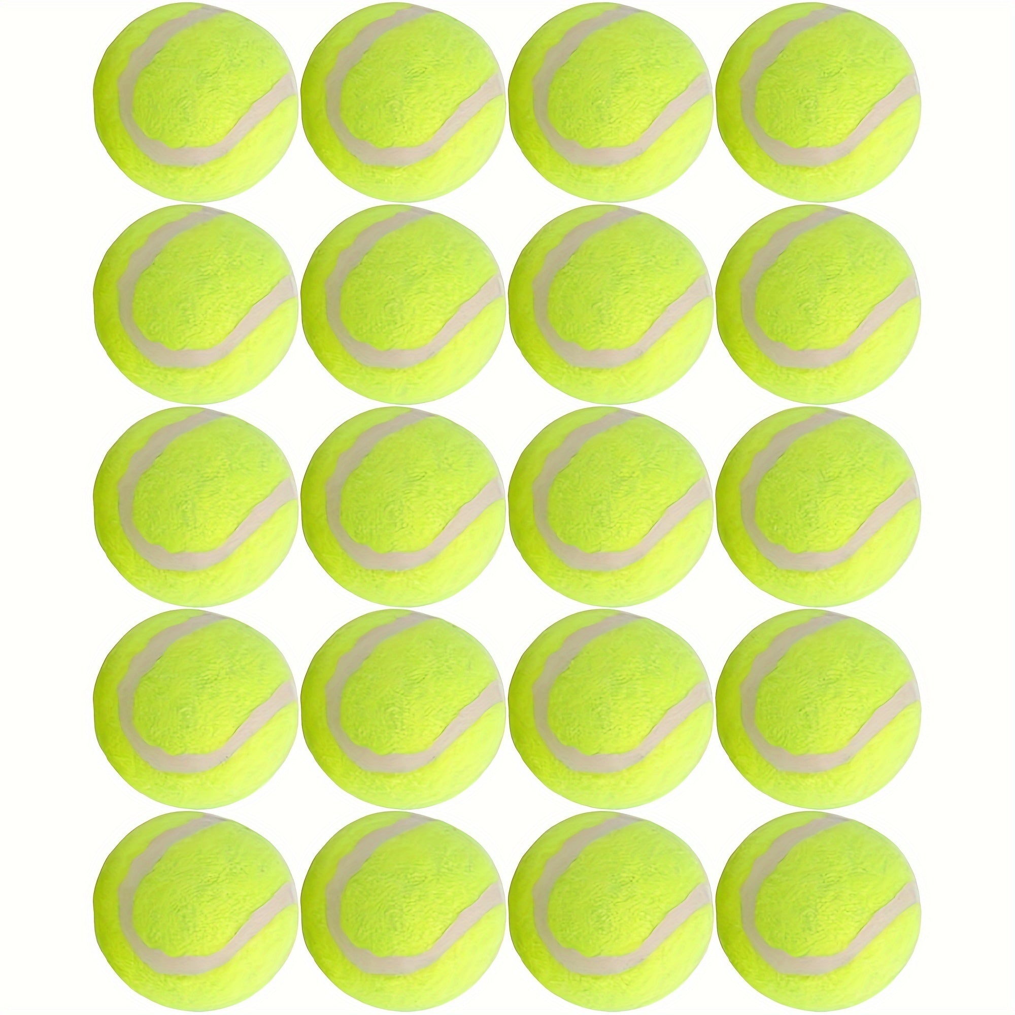 20 Pack Tennis Balls For Small Dogs, Pet Toys For Playing And Training, 2 Inch (5cm)