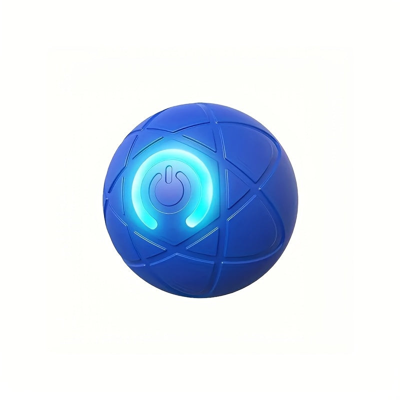 Interactive Gravity Bouncing Dog Toy - a Durable Chew Ball with an Automatic Teasing Feature, Rechargeable Lithium Polymer Battery, an Electric Pet Toy for Dogs to Entertain Themselves.