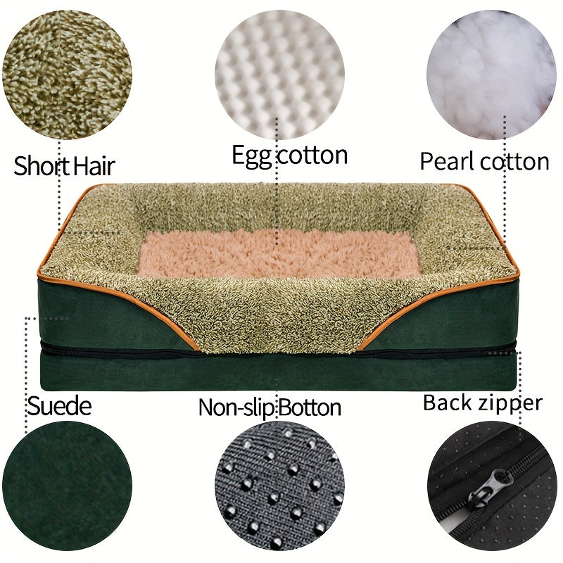 Removable And Washable Pet Dog Sofa And Dog Bed
