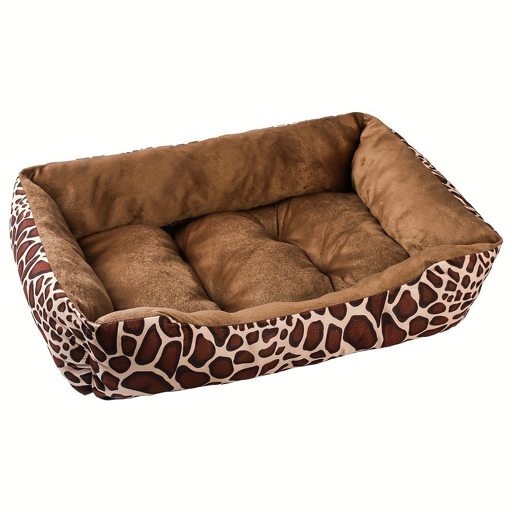 Luxury Orthopedic Pet Bed Sofa - Plush Comfy Nest for Large & Medium Dogs - Durable, Machine-Washable, Anti-Slip - Offers Cozy Sleep and Supreme Comfort for Year-Round Lounging